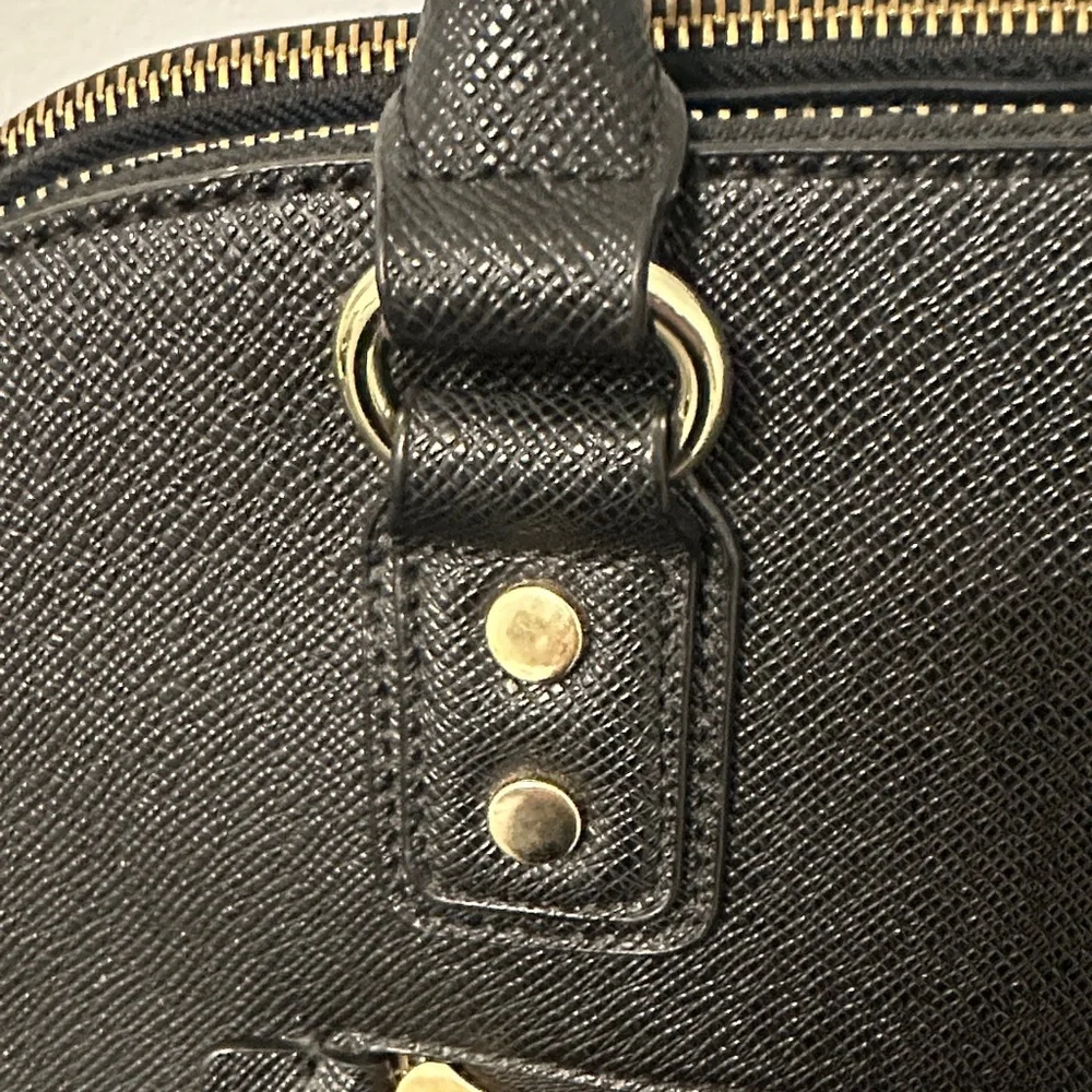 Aldo Elegant Black Handbag w Gold Hardware. NWOT. - Picture 11 of 16